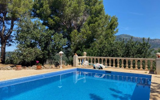 Finca rural located in the mountains of Sóller.
